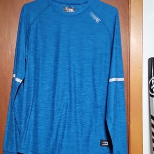 American Eagle Outfitters Blue Long Sleeve Tee